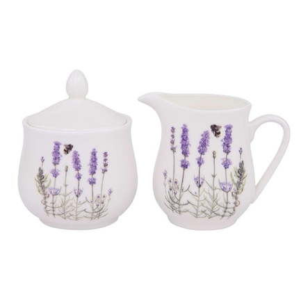 Набор сахарница и молочник I Love Lavender 515623 Ashdene