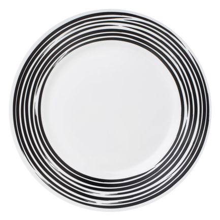 Тарелка закусочная Brushed Black, 22 см 1118425 Corelle