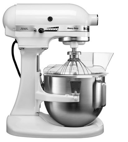 KitchenAid Миксер планетарный профессиональный, белый, 3 насадки 5KPM5EWH KitchenAid