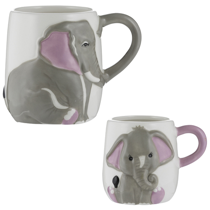   2  Elephant, , 2 