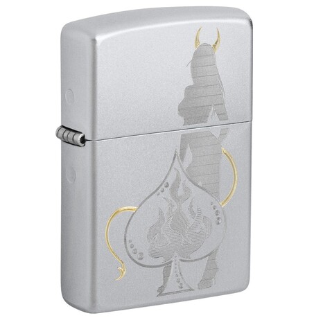  Devilish Ace   Satin Chrome, 38x13x57 , 