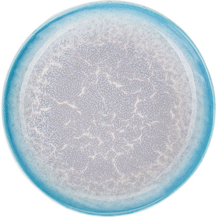 Тарелка глубокая Нептун (500 мл), 22 см бирюзовая