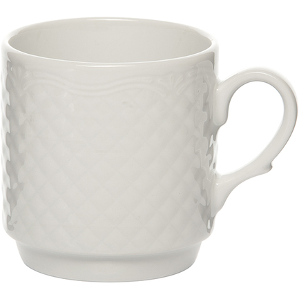 Кружка Afrodyta (300 мл), 9 см, белая