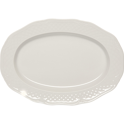 Селедочница Afrodyta, 24х16.5х2.5 см, белая