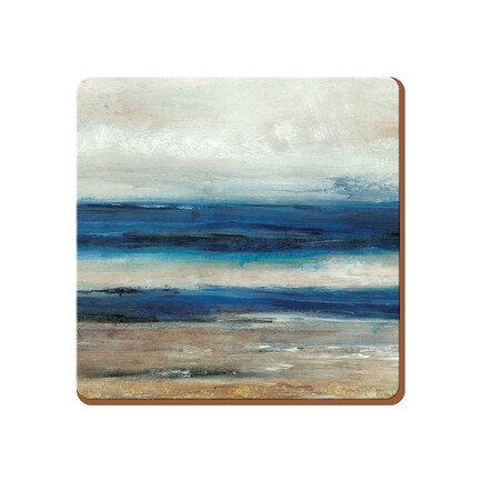     Blue Abstract, 10x10 , 6 .