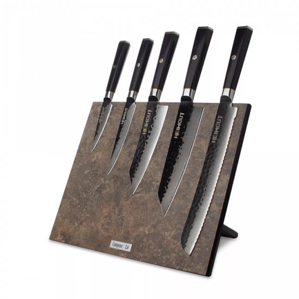    Black Damascus, 5 .,    Vintage Brown,  