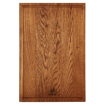 Доска разделочная прямоугольная, 33х23х1.8 см, темно-коричневая