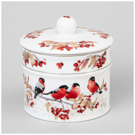 Банка Лесная сказка Снегири (500 мл), 11.5х12 см