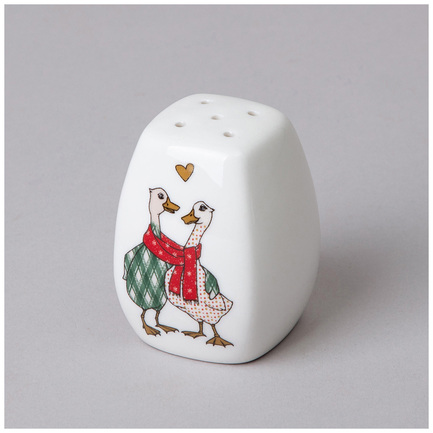 Солонка Family Christmas, белая