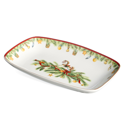 Блюдо Щелкунчик, 25.3х16.3х3.2 см