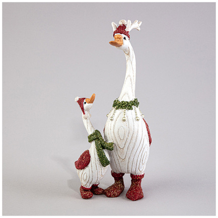 Статуэтка Гуси, 8.5х6.5х19 см