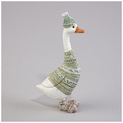 Статуэтка Гусь, 7х3.5х13 см