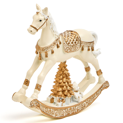 Статуэтка Конь-качалка, 14х3.5х14 см
