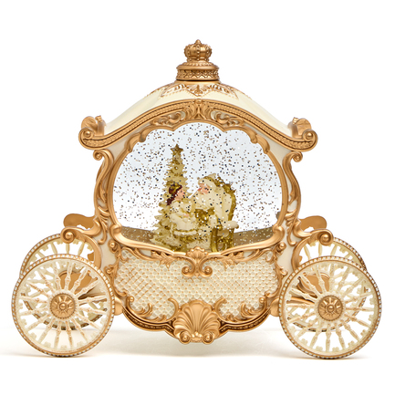 Статуэтка музыкальная Каретка с led-подсветкой, 26х11.5х21.5 см