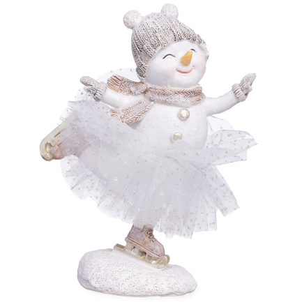 Статуэтка Снеговик, 14х7х17.5 см