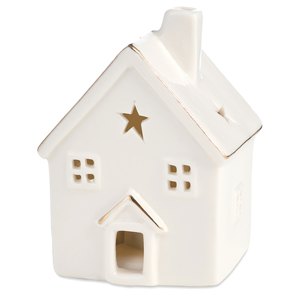 Фигурка Домик с led-подсветкой, 7.8х7.3х10.8 см