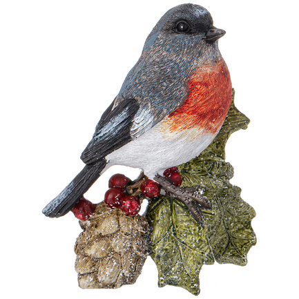 Фигурка Снегирь, 10.5х6х13 см