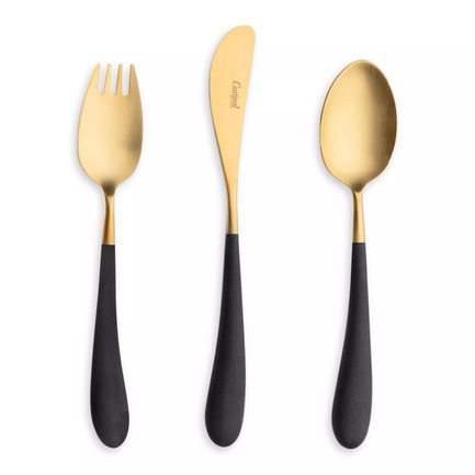 Набор столовых приборов Alice Gold, 3 пр.