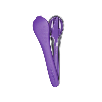 Набор столовых приборов To-go, 3 пр., в футляре, цвет в ассортименте