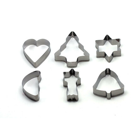 Набор форм для печенья, 6 пр.