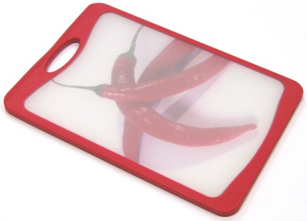 Доска разделочная Flutto, 37х25 см, красная