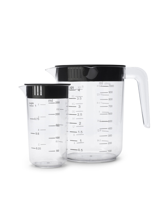 Набор мерных стаканов Tasty+, 2 шт.