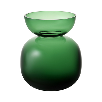 Ваза для цветов Florum, 20 см, изумрудная