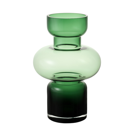 Ваза для цветов Florum, 25 см, изумрудная