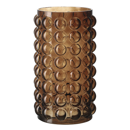 Ваза для цветов Molecule, 28 см, сепия