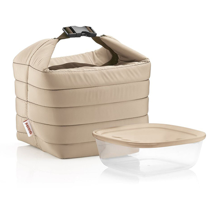 Контейнер с термосумкой Handy малый, бежевый