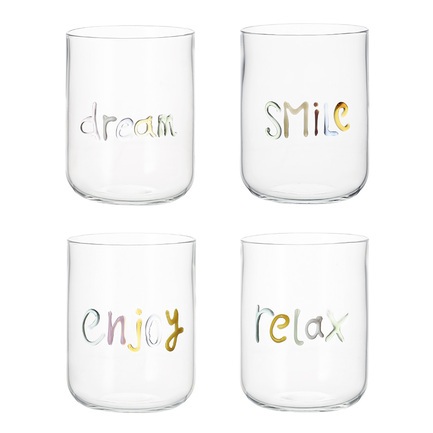 Набор стаканов Cheers (450 мл), 10.5 см, 4 шт.