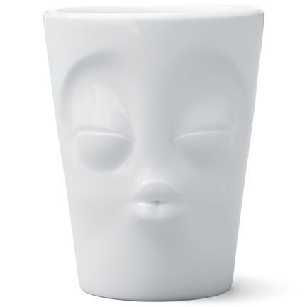 Кружка Kissing (350 мл), 11.4 см, белая