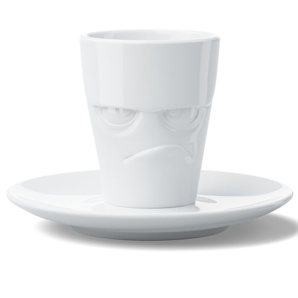 Кофейная пара Grumpy (80 мл), белая