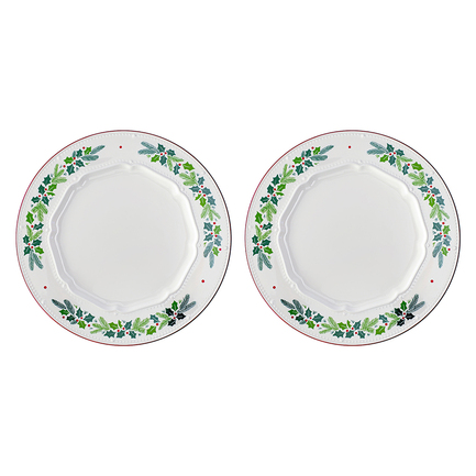 Набор тарелок Nordic winter New Year Essential, 26.5 см, 2 шт.