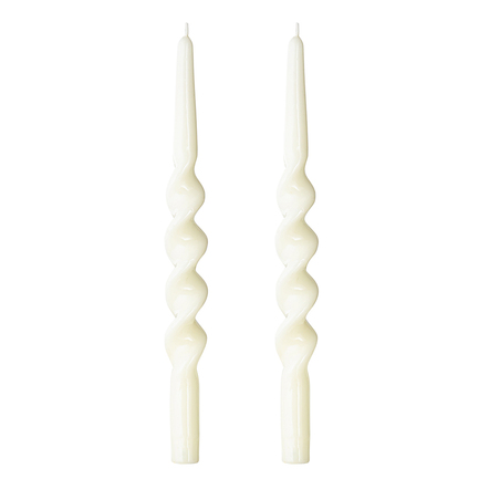 Набор свечей Essential, 2 шт., 35 см, кремовый