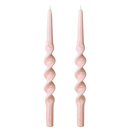 Набор свечей Essential, 2 шт., 35 см, цвета пыльной розы