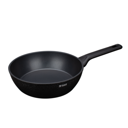 Сковорода глубокая Эмили, 24 см, черная