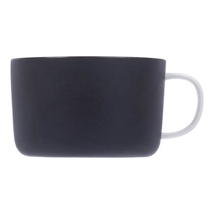 Чашка кофейная Вейв (220 мл), 9х5.8 см, черная