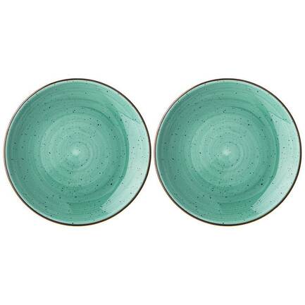 Набор тарелок пирожковых Nature, 17 см, 2 шт., мятный
