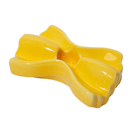 Подсвечник Dolce Vita, 10х6.5х2.7 см, желтый