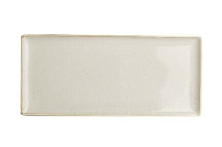 Блюдо прямоугольное Seasons Beige, 35х16 см, бежевое