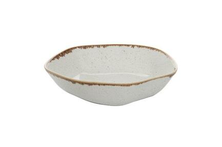 Салатник с волнообразным краем Seasons Beige (415 мл), 16х3.5 см, бежевый