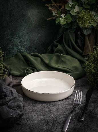 Тарелка глубокая с вертикальном бортом Chopin Platinum, 19 см