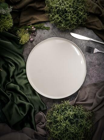 Тарелка обеденная Chopin Platinum, 27 см