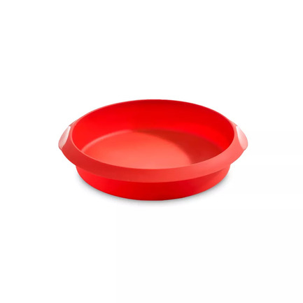 Форма для выпечки круглая, 20 см, красная