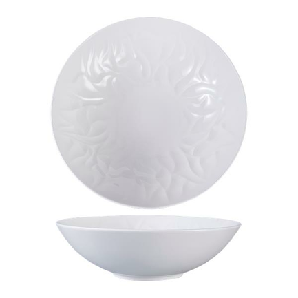 Салатник Origami (850 мл), 19.5х6 см, белый