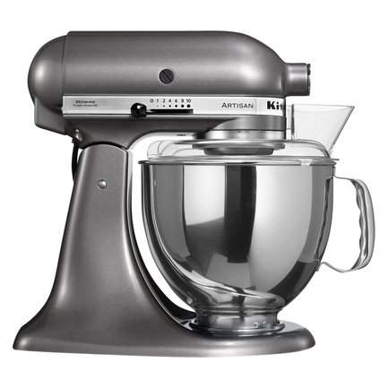 KitchenAid Миксер планетарный,серебро, 3 насадки 5KSM150PSEMS KitchenAid