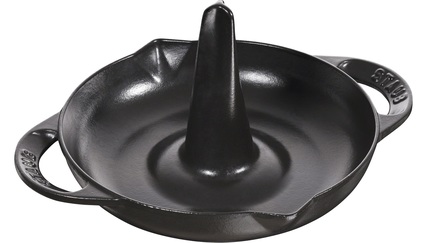 Staub Ростер для курицы вертикальный, 24 см, черный 1200023 Staub