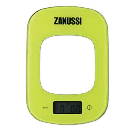 Zanussi Весы кухонные цифровые Venezia, 23.5x16.5x1.6 см, зеленые ZSE22222DF Zanussi