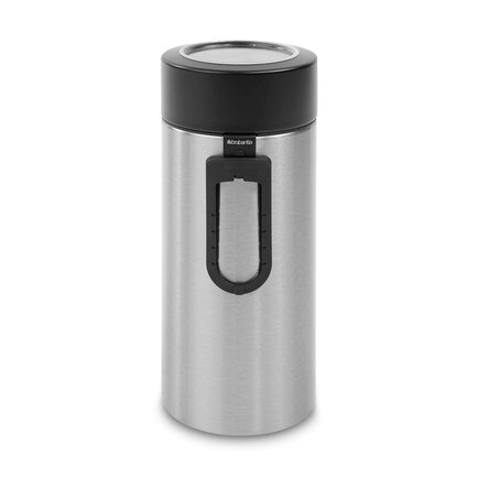 Brabantia Контейнер с ложкой (2.2 л), матовый стальной 423666 Brabantia